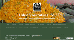 Desktop Screenshot of culinaryadventuresinc.com