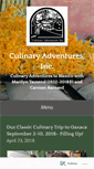 Mobile Screenshot of culinaryadventuresinc.com